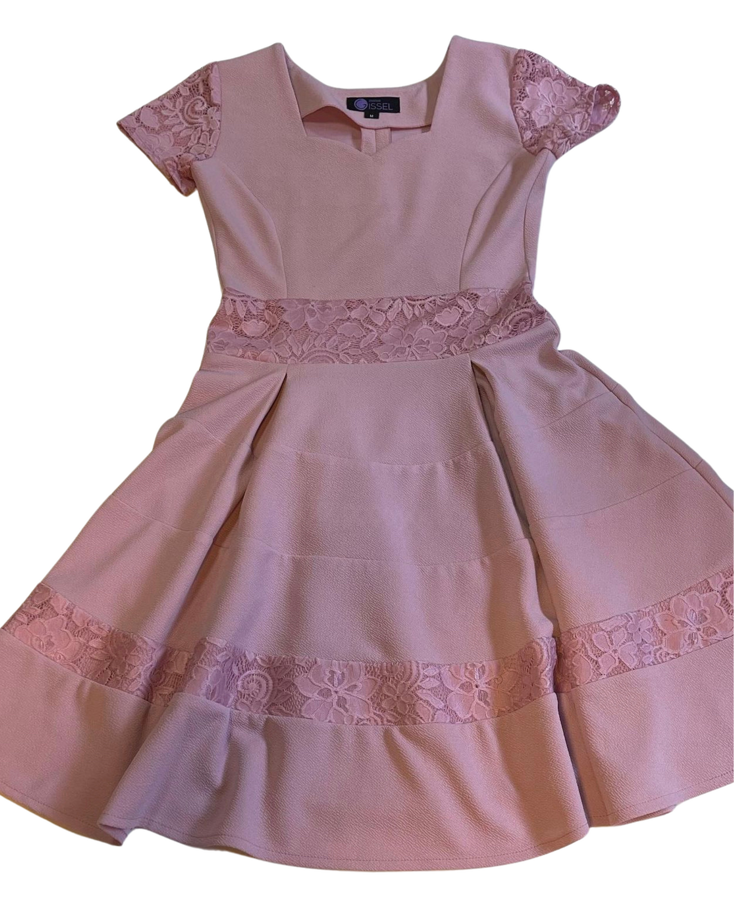 Conjunto Marinero encaje Palo Rosa