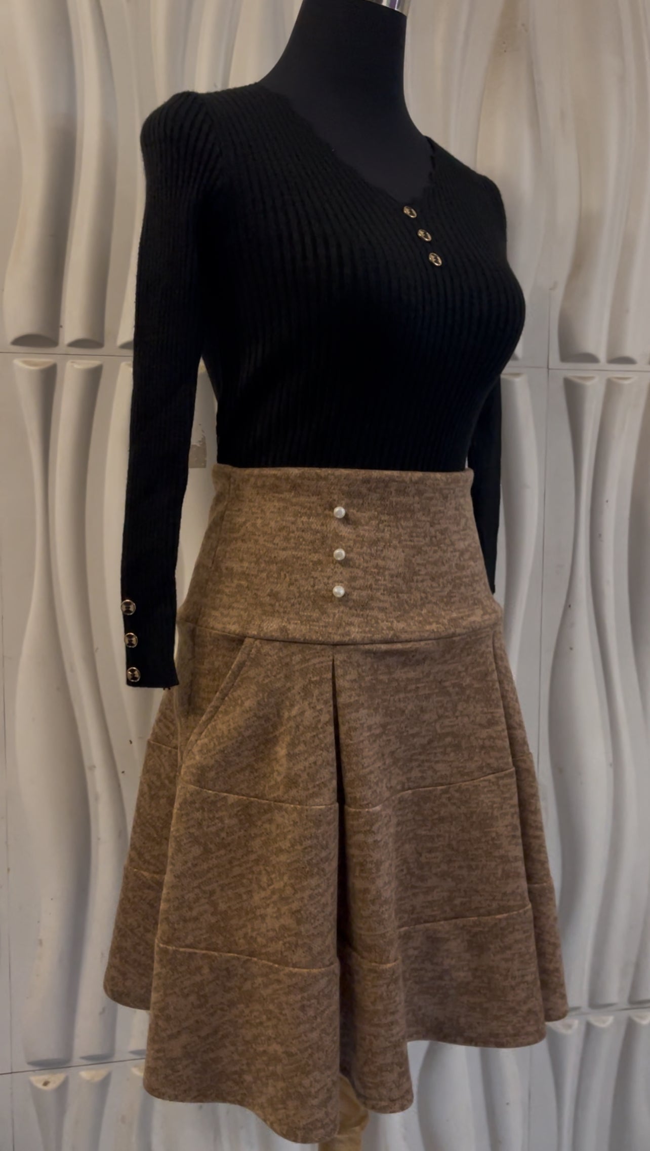 Falda Roma ✨ versión lanilla