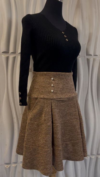 Falda Roma ✨ versión lanilla