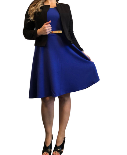 Vestido plato traba