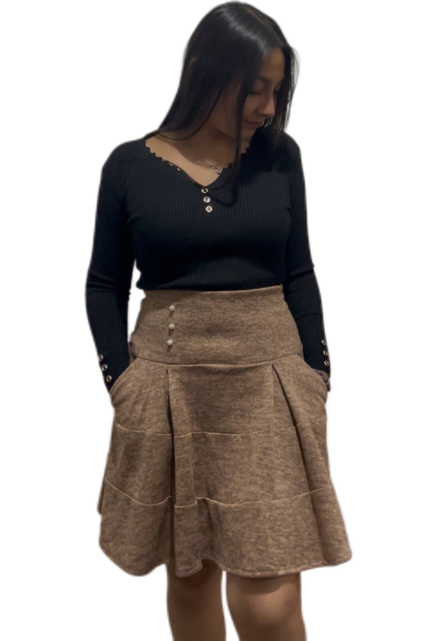 Falda Roma ✨ versión lanilla