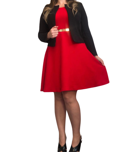 Vestido plato traba