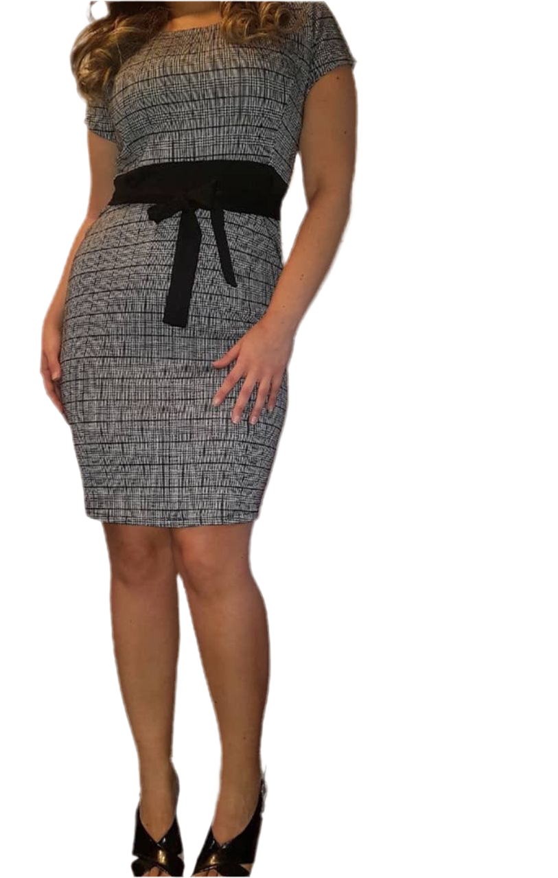 Vestido jumper lazo