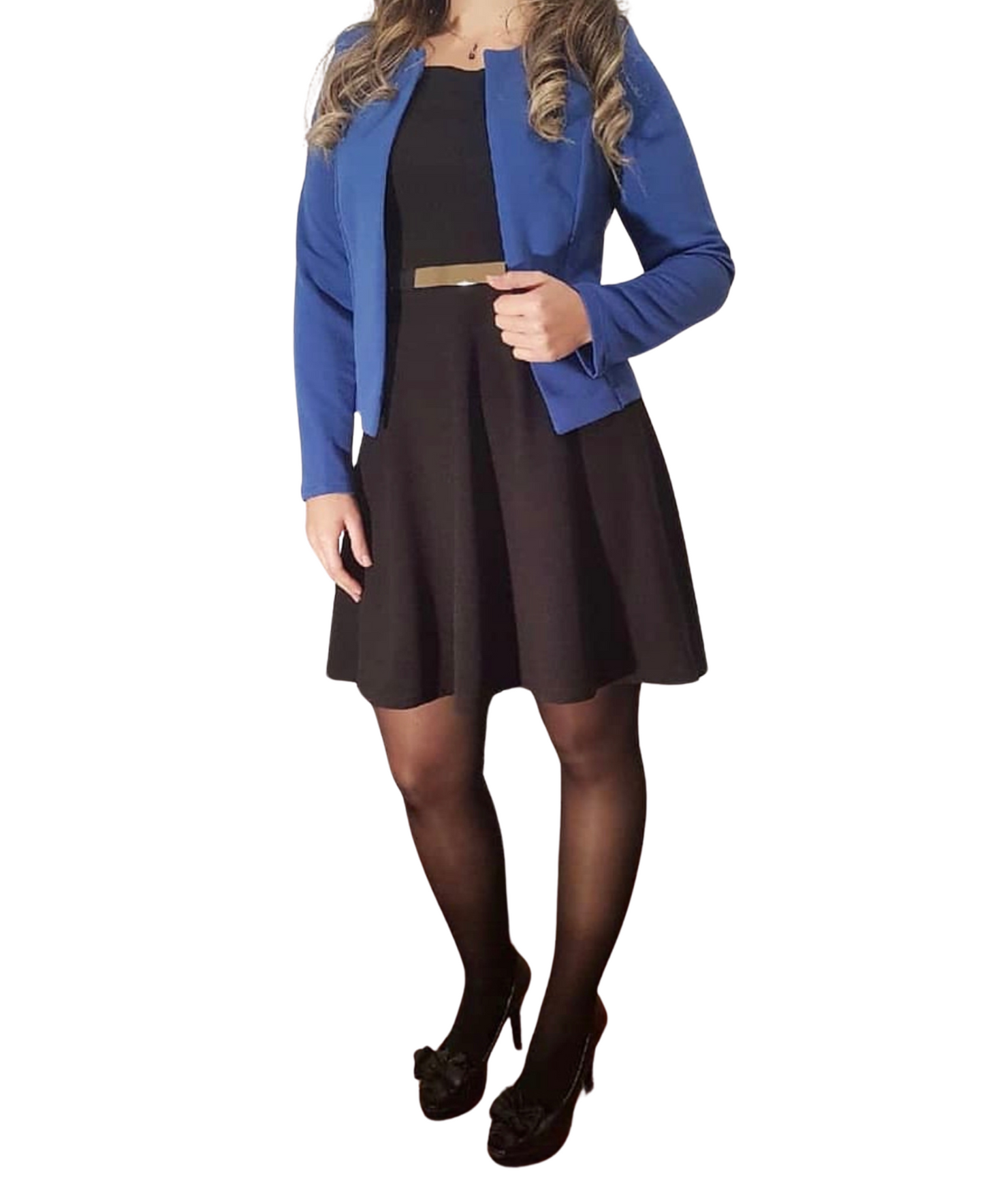 Vestido plato traba