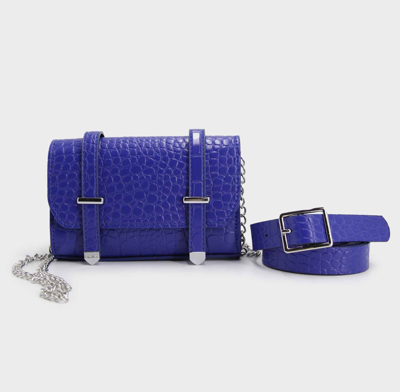 Cartera + cinturón pitón