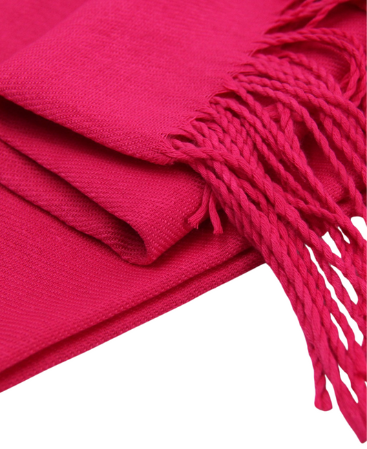 Bufanda Cashmere lisa 250gr