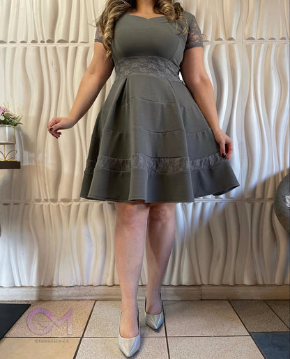 Conjunto Marinero encaje gris ✨