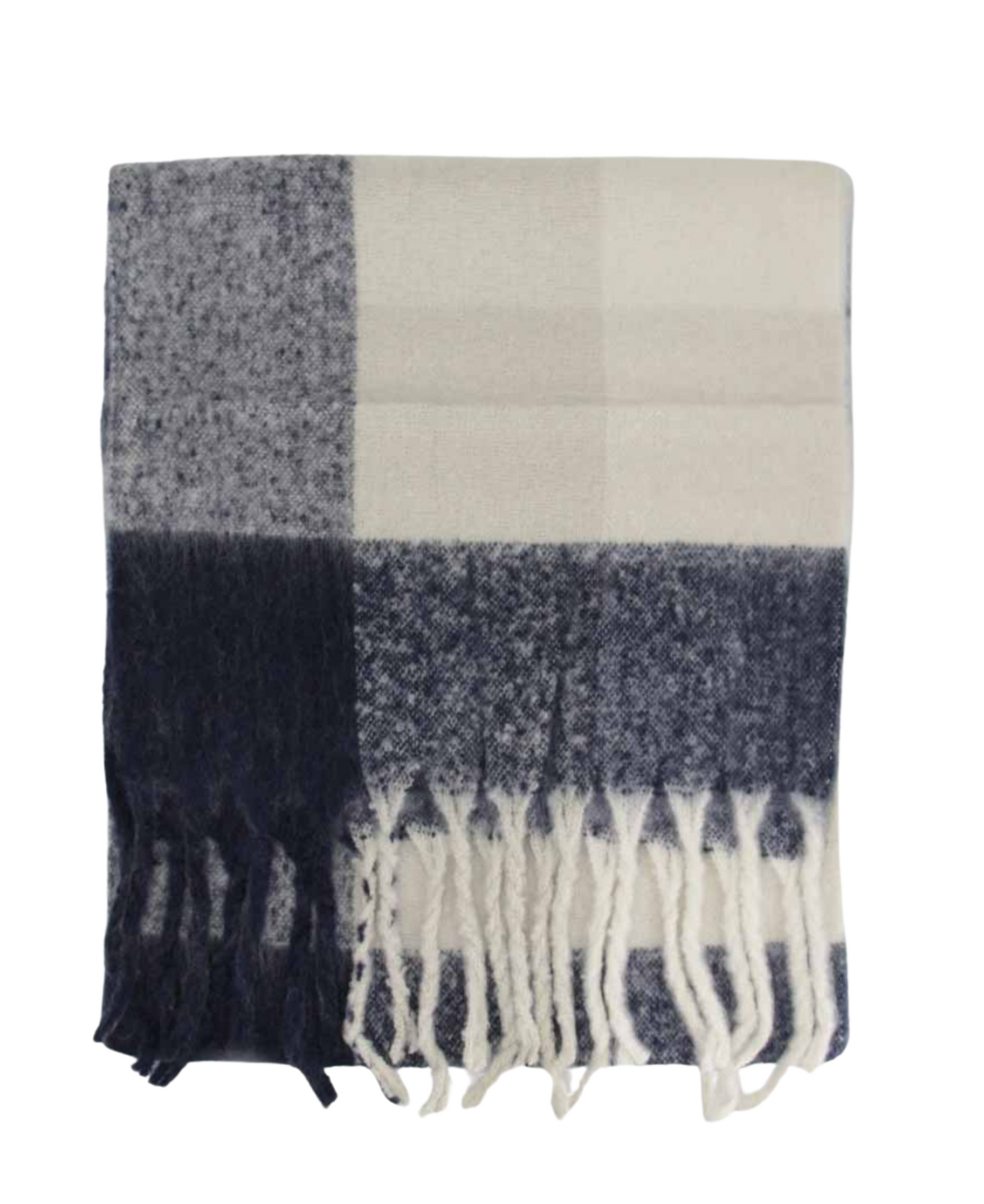 Bufandas Alpaca cuadros