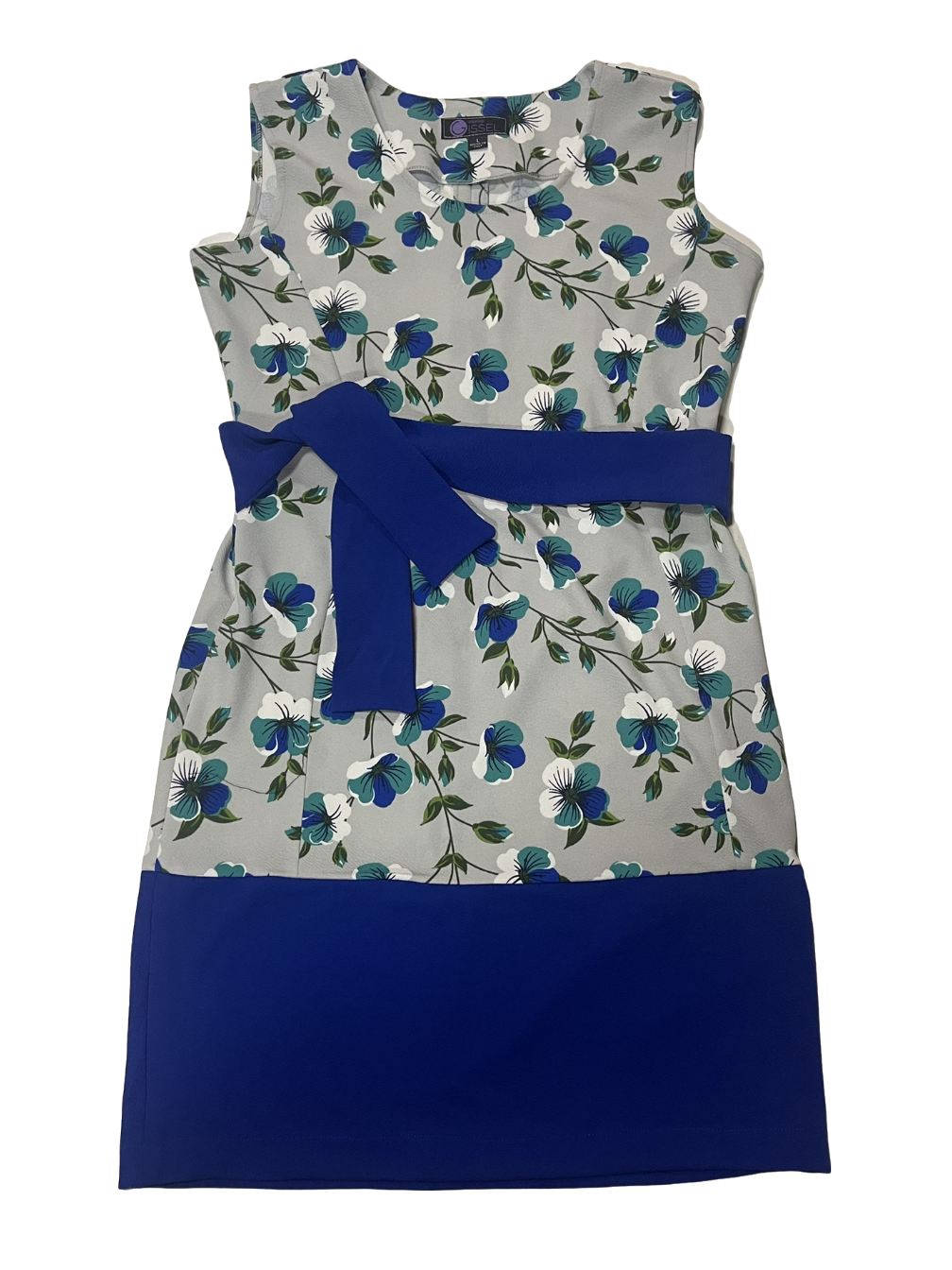 Vestido jumper lazo
