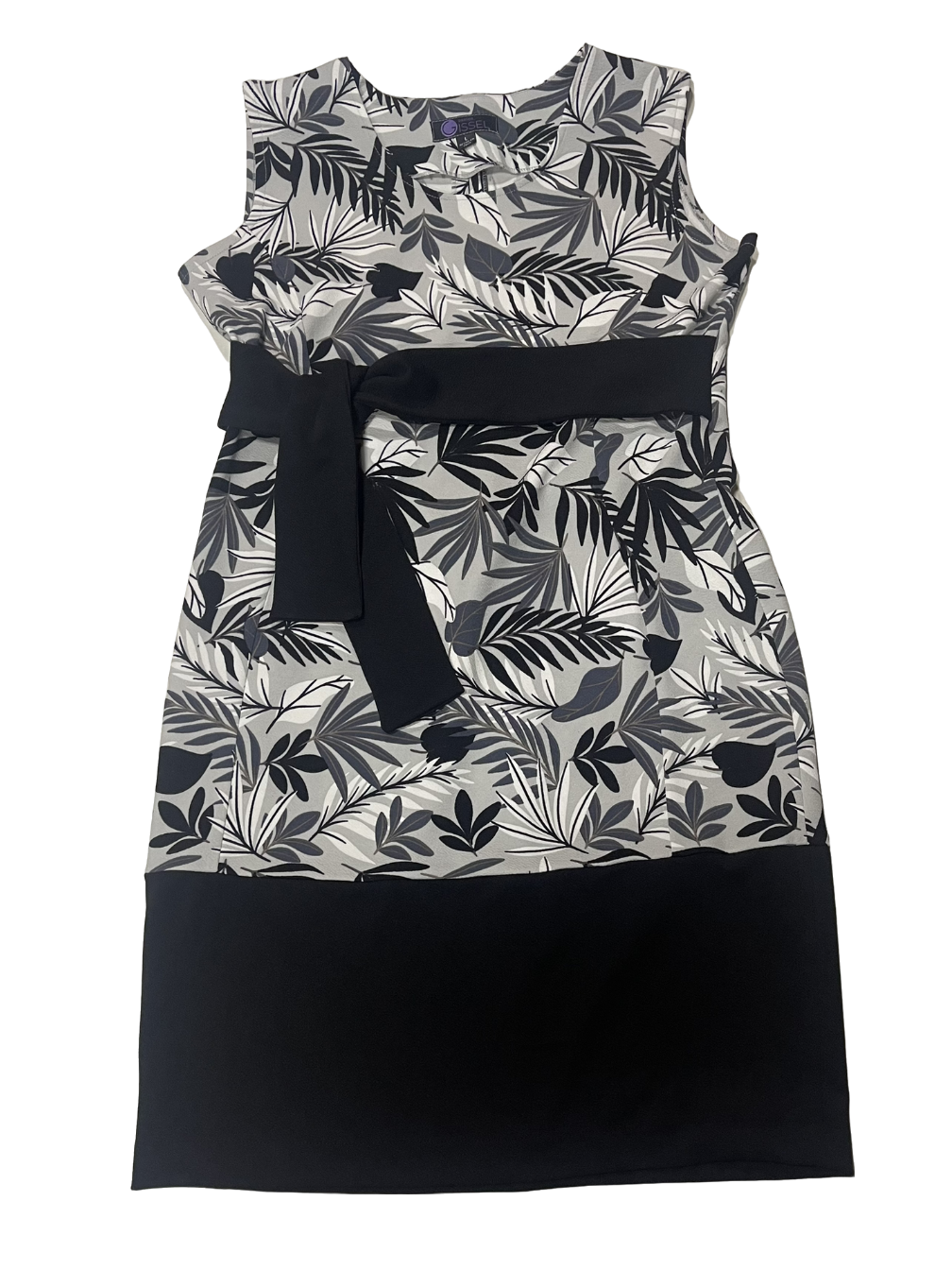 Vestido jumper lazo